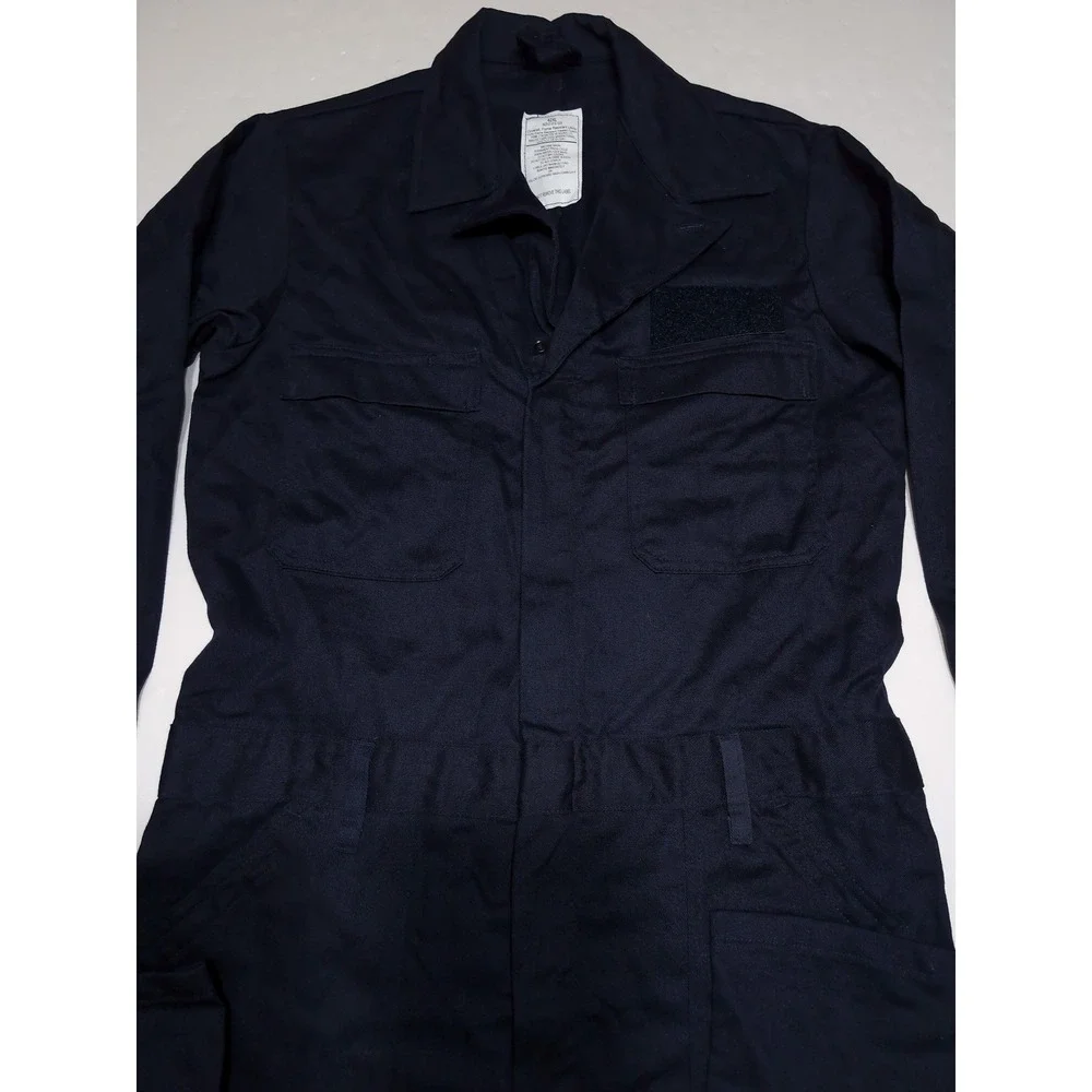 US MILITARY Coveralls Flame Resistant FR Utility 8405-01-619-1203 Navy Blue 42XL
